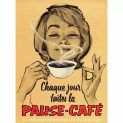 poster di caffe vintage