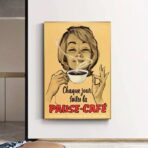 poster di caffe vintage