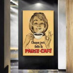 poster di caffe vintage