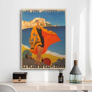 poster calvi vintage