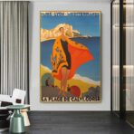 poster calvi vintage