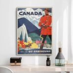 poster vintage canada
