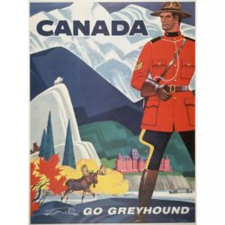 poster vintage canada