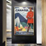 poster vintage canada
