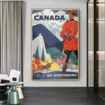 poster vintage canada