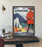 poster vintage canada
