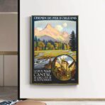 poster vintage cantal