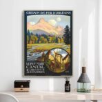 poster vintage cantal
