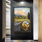 poster vintage cantal