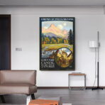 poster vintage cantal