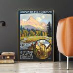 poster vintage cantal