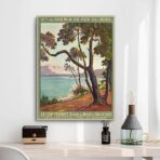 poster vintage berretto furetto
