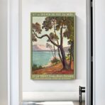 poster vintage berretto furetto