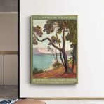 poster vintage berretto furetto