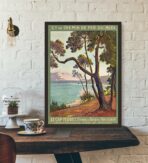 poster vintage berretto furetto