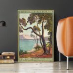 poster vintage berretto furetto