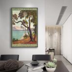 poster vintage berretto furetto