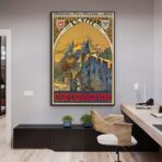 poster vintage carcassonne