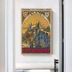 poster vintage carcassonne