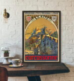 poster vintage carcassonne