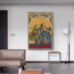 poster vintage carcassonne