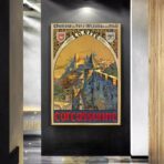 poster vintage carcassonne