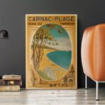 poster vintage carnac