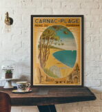 poster vintage carnac