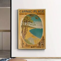 poster vintage carnac
