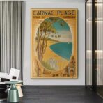 poster vintage carnac