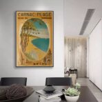 poster vintage carnac
