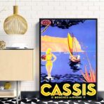 poster vintage cassis