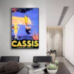 poster vintage cassis