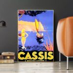 poster vintage cassis
