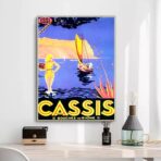 poster vintage cassis