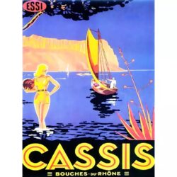 poster vintage cassis