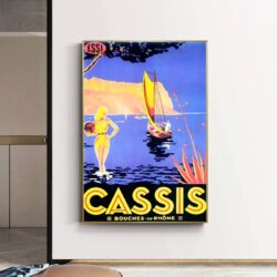 poster vintage cassis