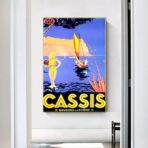 poster vintage cassis
