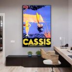 poster vintage cassis
