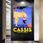 poster vintage cassis