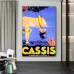 poster vintage cassis