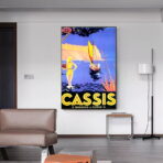 poster vintage cassis