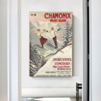 poster vintage chamonix