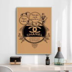 poster chanel vintage 1