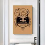 poster chanel vintage 1