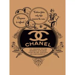 poster chanel vintage 1
