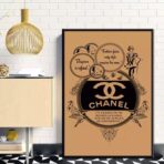 poster chanel vintage 1