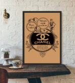 poster chanel vintage 1