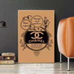 poster chanel vintage 1