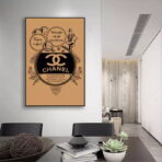 poster chanel vintage 1